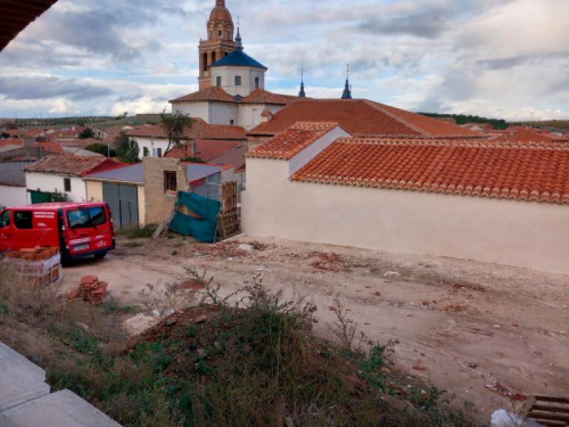Cubierta de vivienda de pueblo