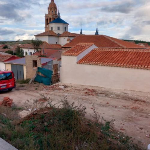 Cubierta de vivienda de pueblo
